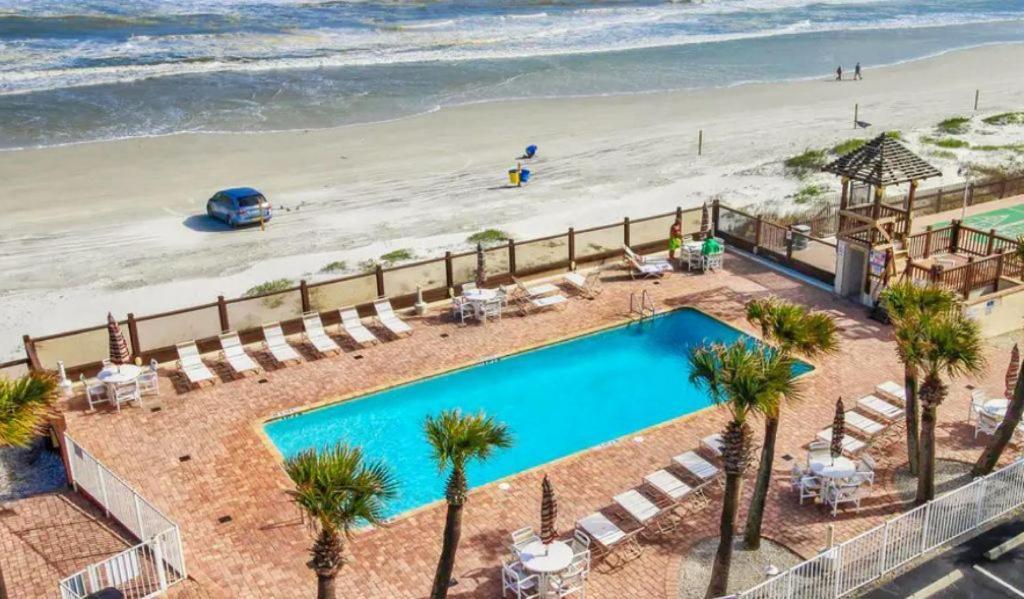 Sea Dip Resort Studios! Daytona Beach Extérieur photo